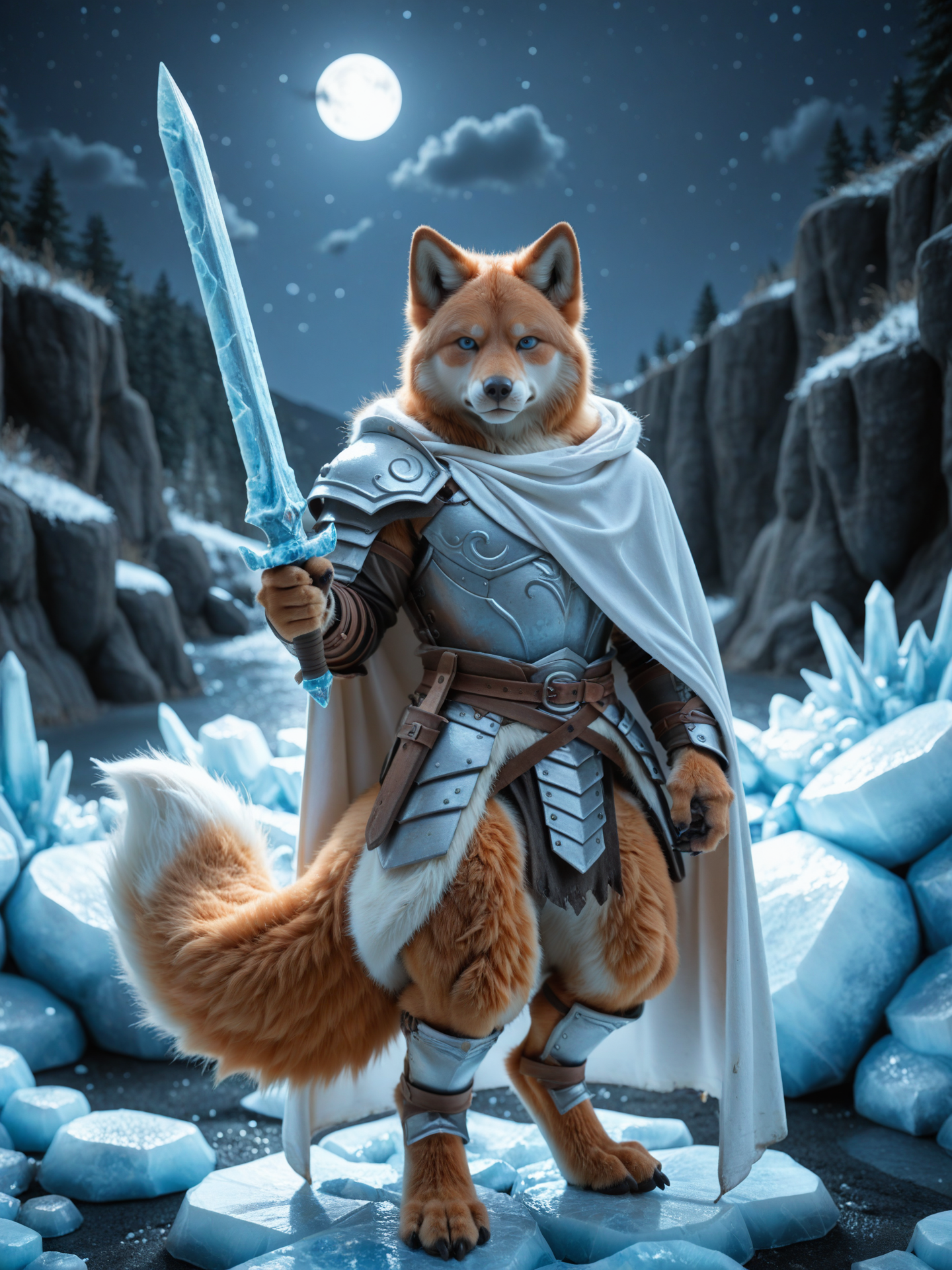 112922-517976638-realistic, photo, photorealistic,_Anthropomorphic canine, male, young adult, orange fur, blue eyes, white muzzle, fluffy tail, d.png